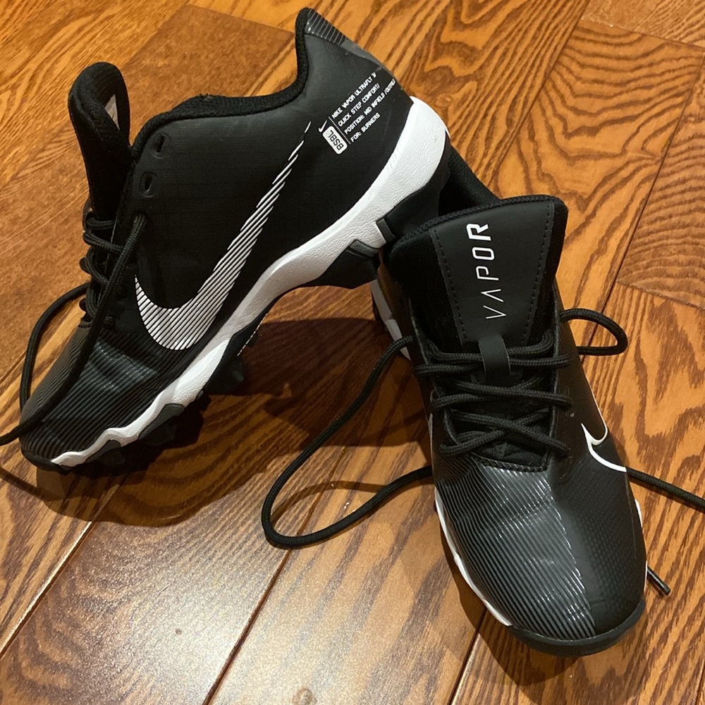 Black Nike Vapor Cleats ultra fly 3 - Picture 3 of 5